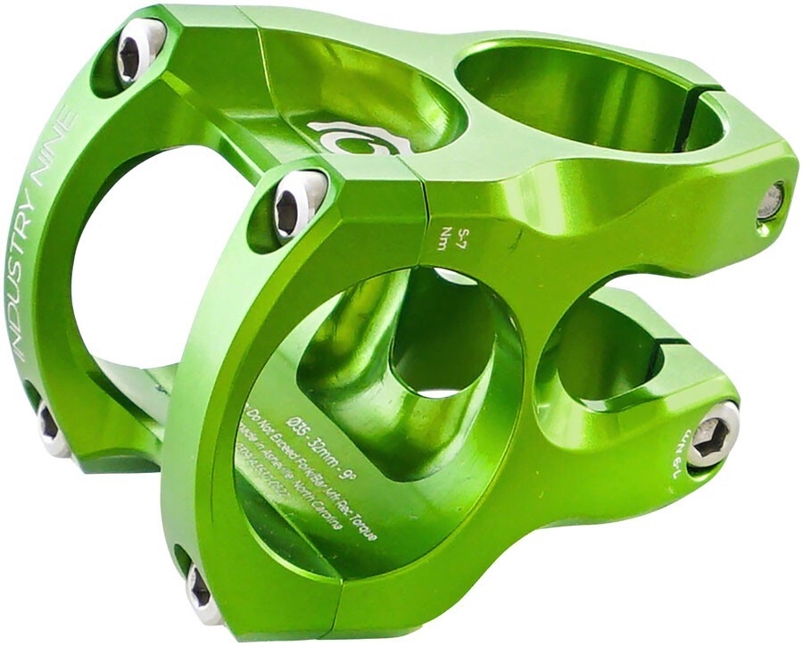 Industry Nine A35 MTB Mountain Bike Bicycle Stem Lime +/- 8