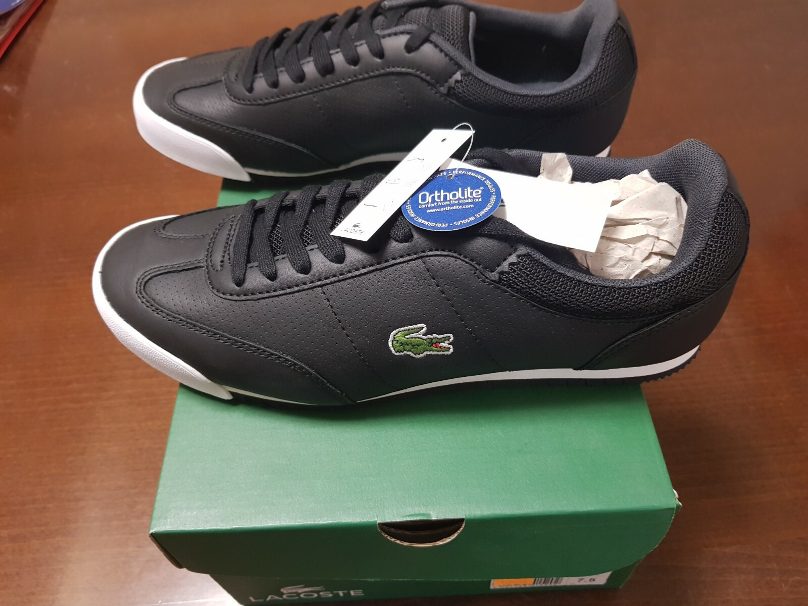 Lacoste ROMEAU 116 2 SPM BLK LEATHER 
