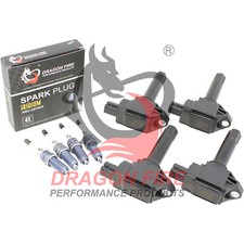 PERFORMANCE Ignition Power Pack Kit Coil & Iridium Spark Plugs for 15-20 Subaru