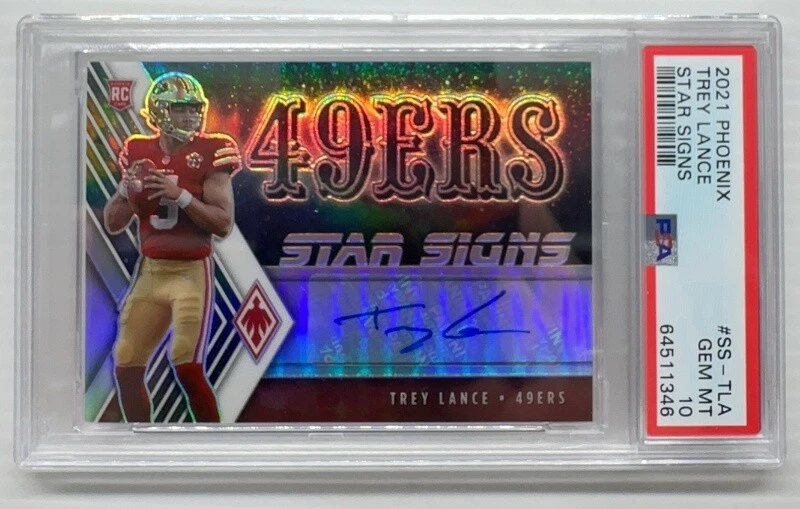 Trey Lance Panini Phoenix Star Signs #SSTLA Base