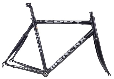 Eddy Merckx 1XM Carbon Road Bike Frameset 56cm BLACK QR Rim