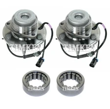 Front and Rear Wheel Bearings & Hubs Kit Timken For Chevy Astro GMC Safari RWD
