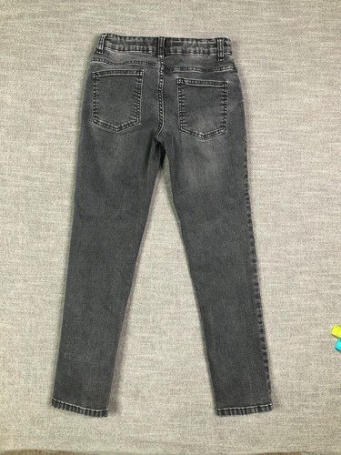 Boden Jeans Girls 11 Youth Gray Straight Leg Adjustable Waist - Picture 10 of 12