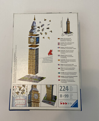 Big Ben 3D Puzzle 216 pieces | Australia