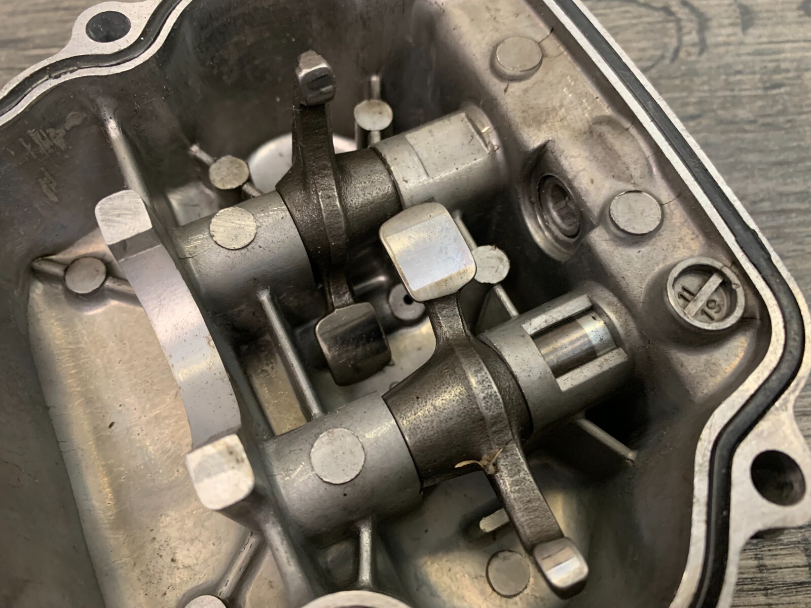 Honda 1987 CH150 150 Elite Scooter Motor Engine Cylinder Head Cover ...