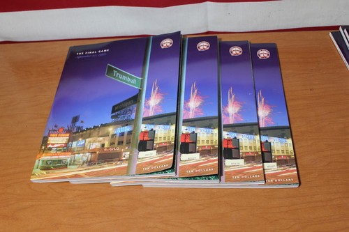 Detroit Tiger Stadium Final Game Program w engraved game date stamp Sep 27, 1999 - Picture 4 of 7