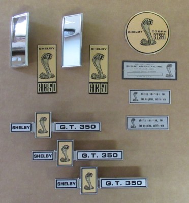 1967 Shelby GT350 NEW Emblem Kit