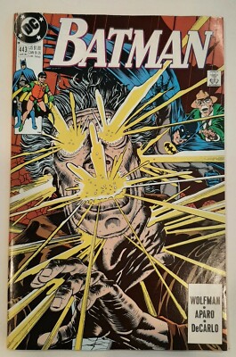 Batman #443, DC Comics Jan 1990