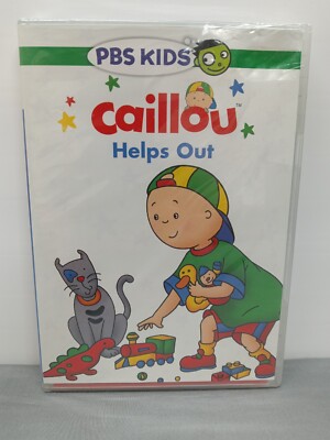 Caillou PBS Kids DVD's Set of 3 - Factory Sealed | eBay