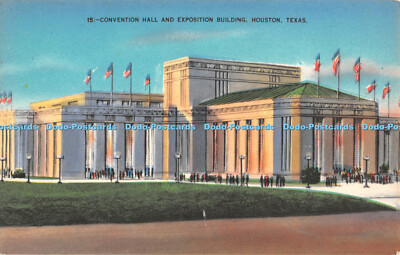 R447298 15 Kongresshalle und Ausstellungsgebäude Houston Texas Southern Paper
