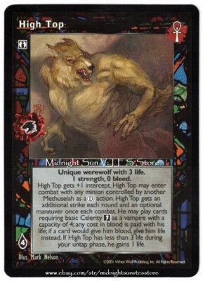 High Top Bloodlines V:TES VTES Vampire CCG