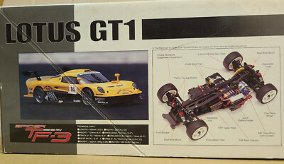 Kyosho 1/10 RC Lotus GT1 Spider TF-3 Pure Ten EP 4WD Elise Kyosho 1/10 RC Lotus GT1 Spider TF-3 Pure Ten EP 4WD Elise