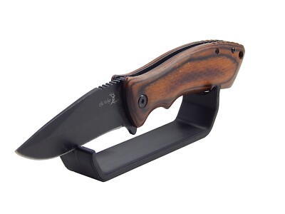 Single Knife Display Stand Rack Holder For Medium To Large Knives Holds 1 Blade
