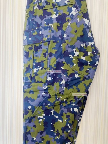 Pantaloni originali Romania Aeronautica Militare M2017 blu verde uniformi mimetiche - Foto 6 di 8