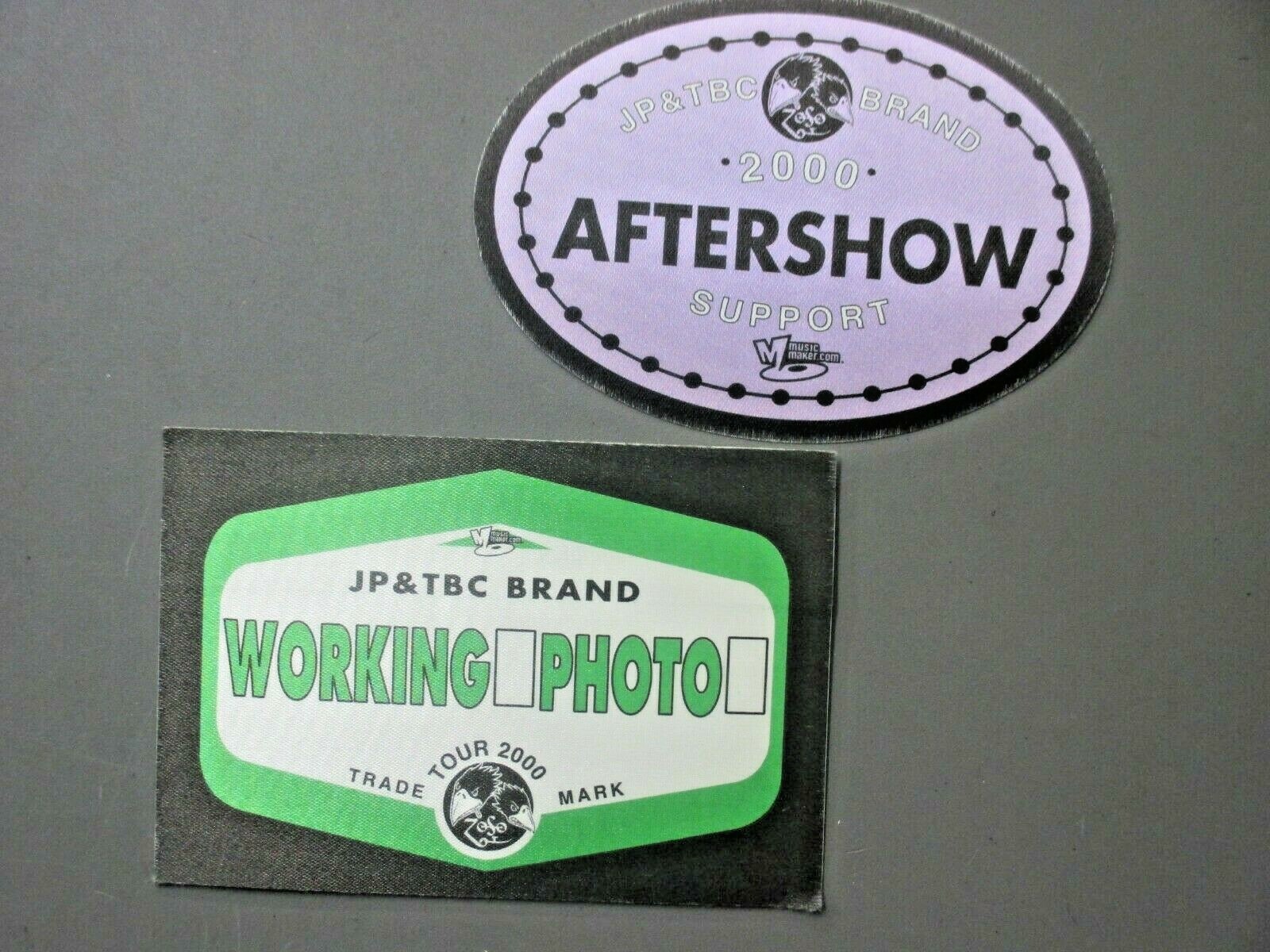 Jimmy Page The Black Crowes Backstage Pass Satin Stickers Two Tour 00 Ebay