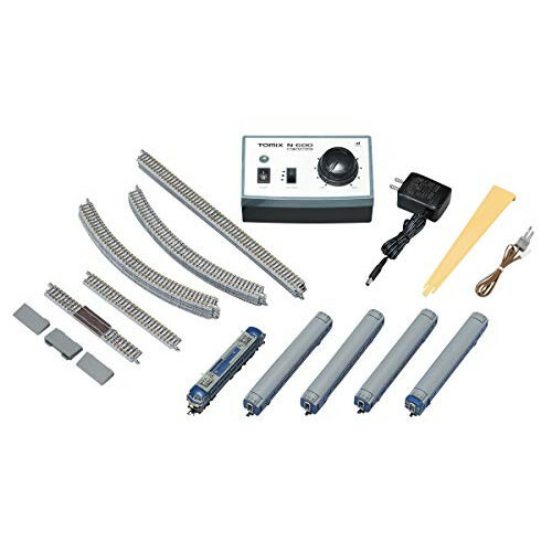 TOMIX N Gauge Basic Set SD Blue Train 90179 Model Train