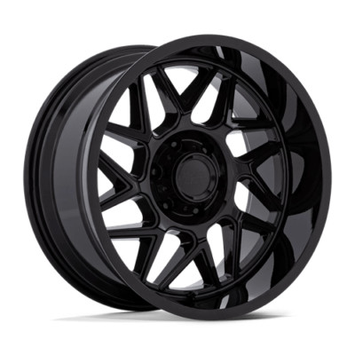 Moto Metal Turbine MO812 Gloss Black Rims, Cast, 1 Piece: 20x9, 8x170, 1mm, 1 mm