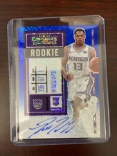 2021 Panini Contenders Rookie Ticket Blue Shimmer Robert Woodard Auto 3/20