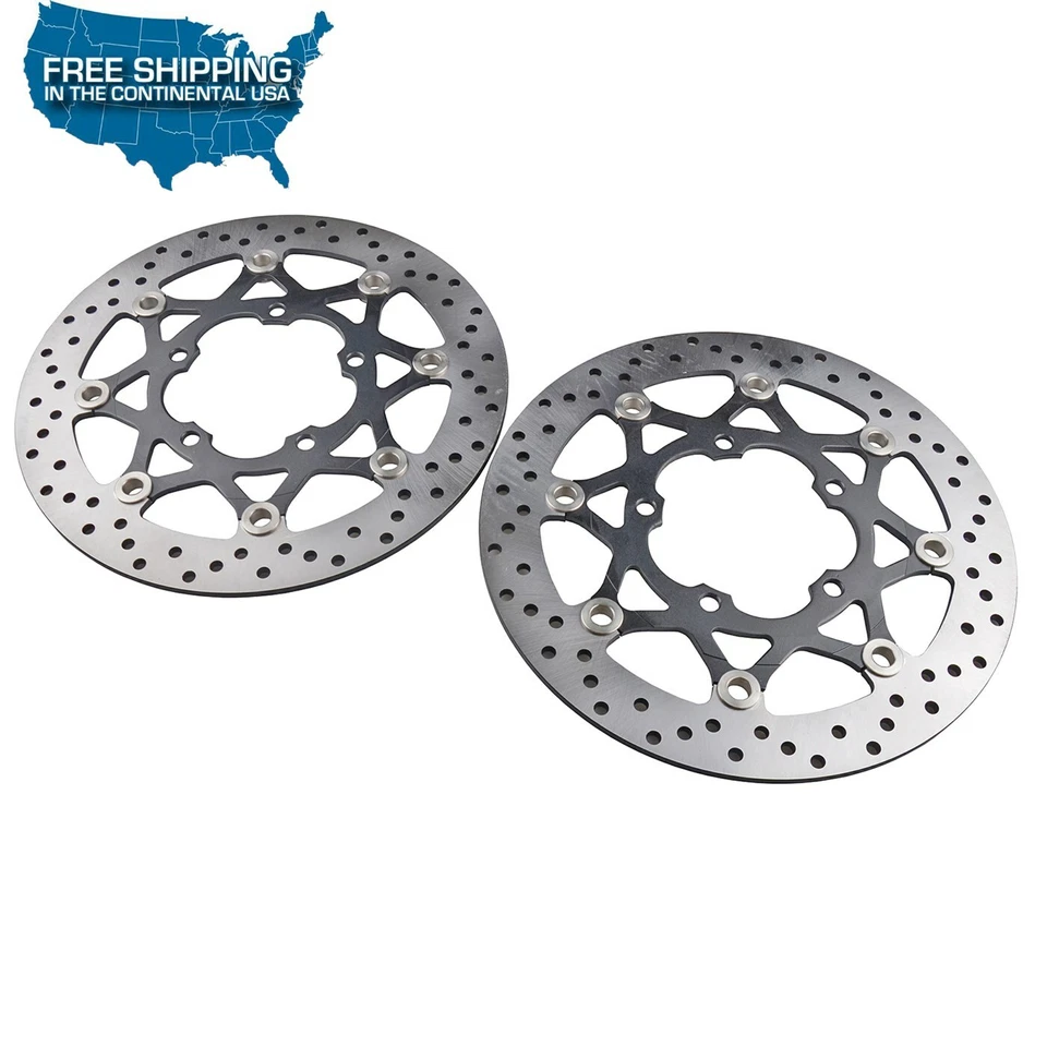 Дисковый ротор переднего тормоза США для Suzuki GSXR600/750 2006-2007 GSXR1000 2005-2008 - Изображение 2 из 2