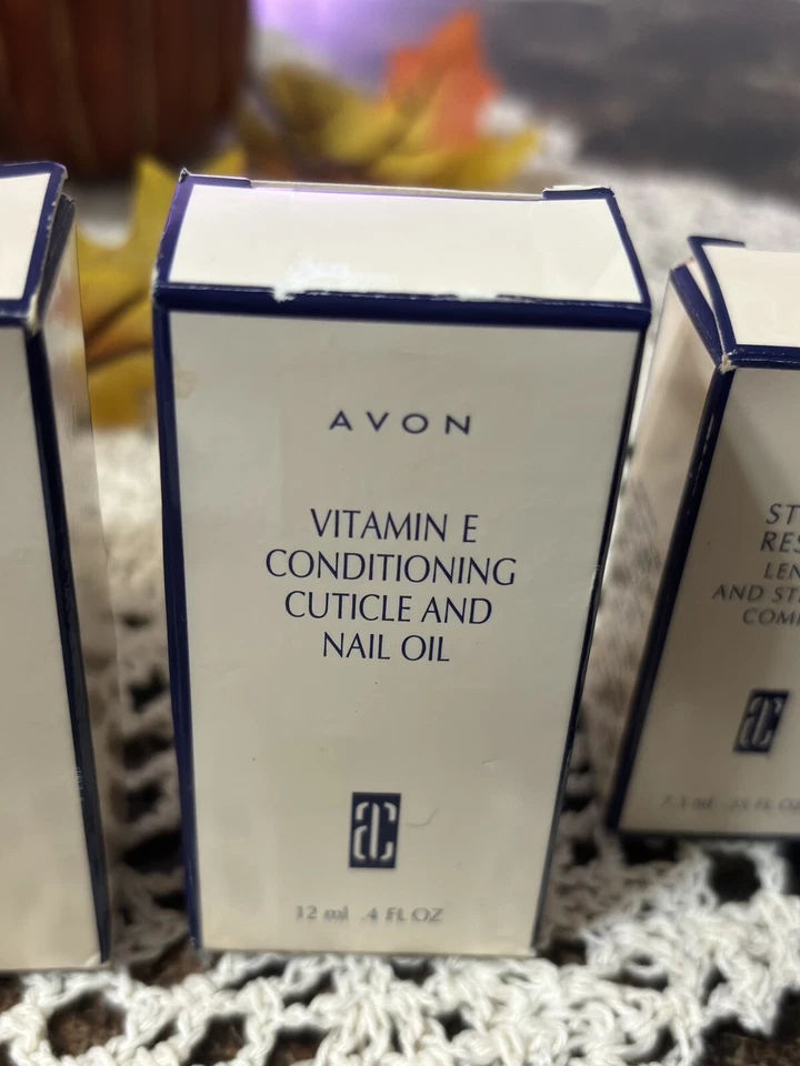 NUEVO Avon Advanced Mira-Cuticle Nail Experts Vanishing Longitud Fuerza Lote Nuevo de Lote Antiguo Foto 4 de 4