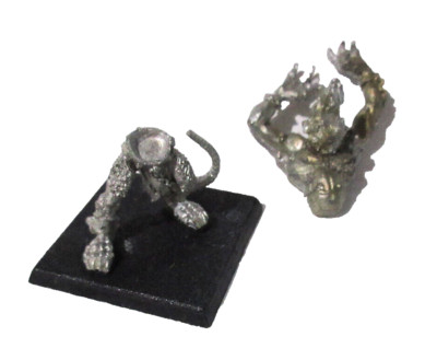 Warhammer Skaven Metal Rat Ogre Bare Metal