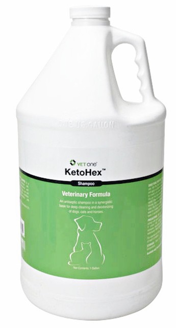 VetOne KetoHex Antiseptic Pet Shampoo