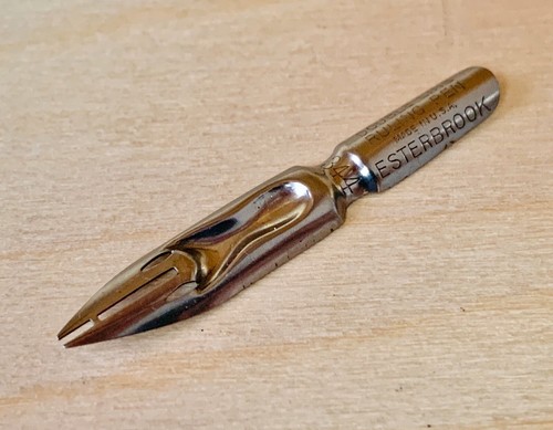 Vintage Esterbrook 344 Double Line Ruling Dip Pen Nib - 第 2/4 張圖片