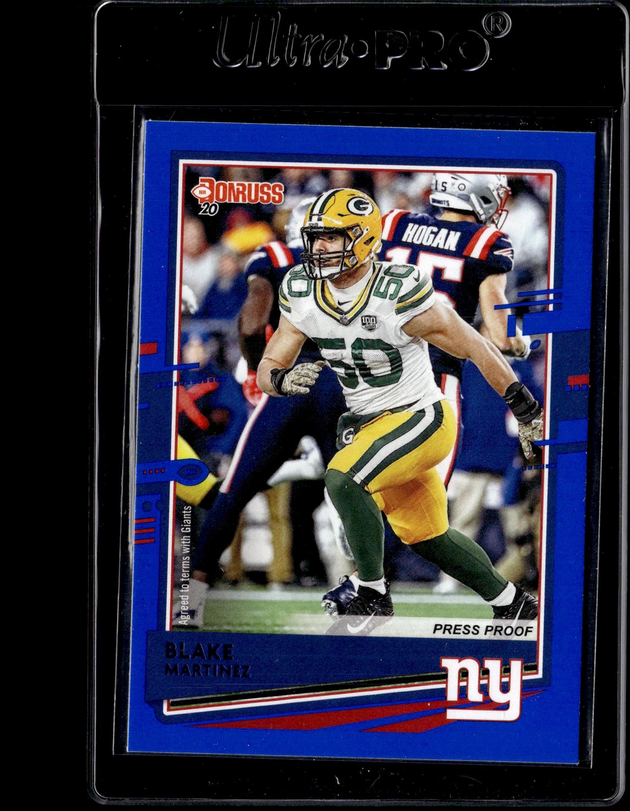 2020 Donruss Press Proof Blue #109 Blake Martinez