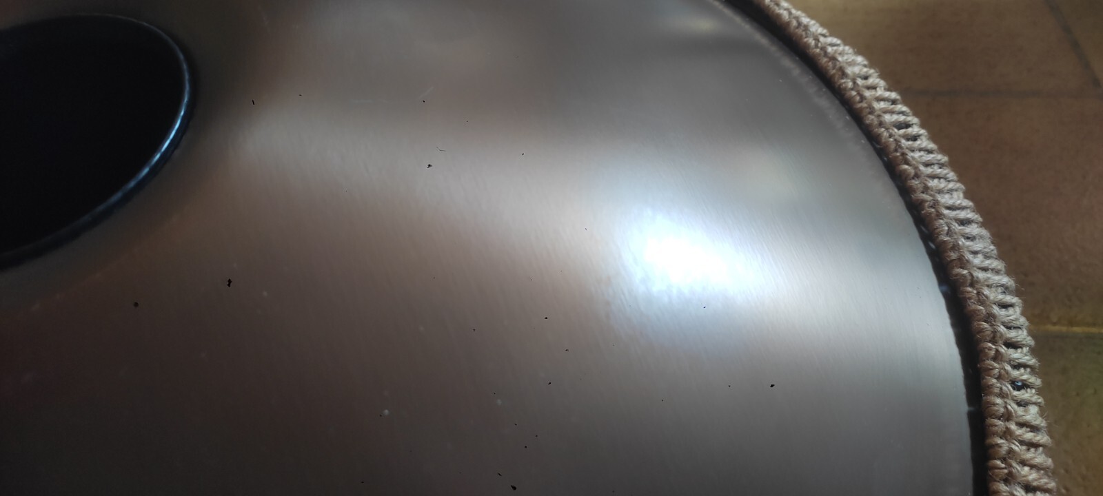 Handpan D mineur 22 pouces à 9 notes instrument de percussion en acier - 2
