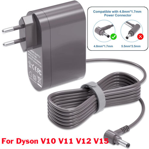 Ladegerät Netzteil für Dyson V10 V11 V12 V15 Staubsauger Kabel Ersatz - Afbeelding 1 van 6