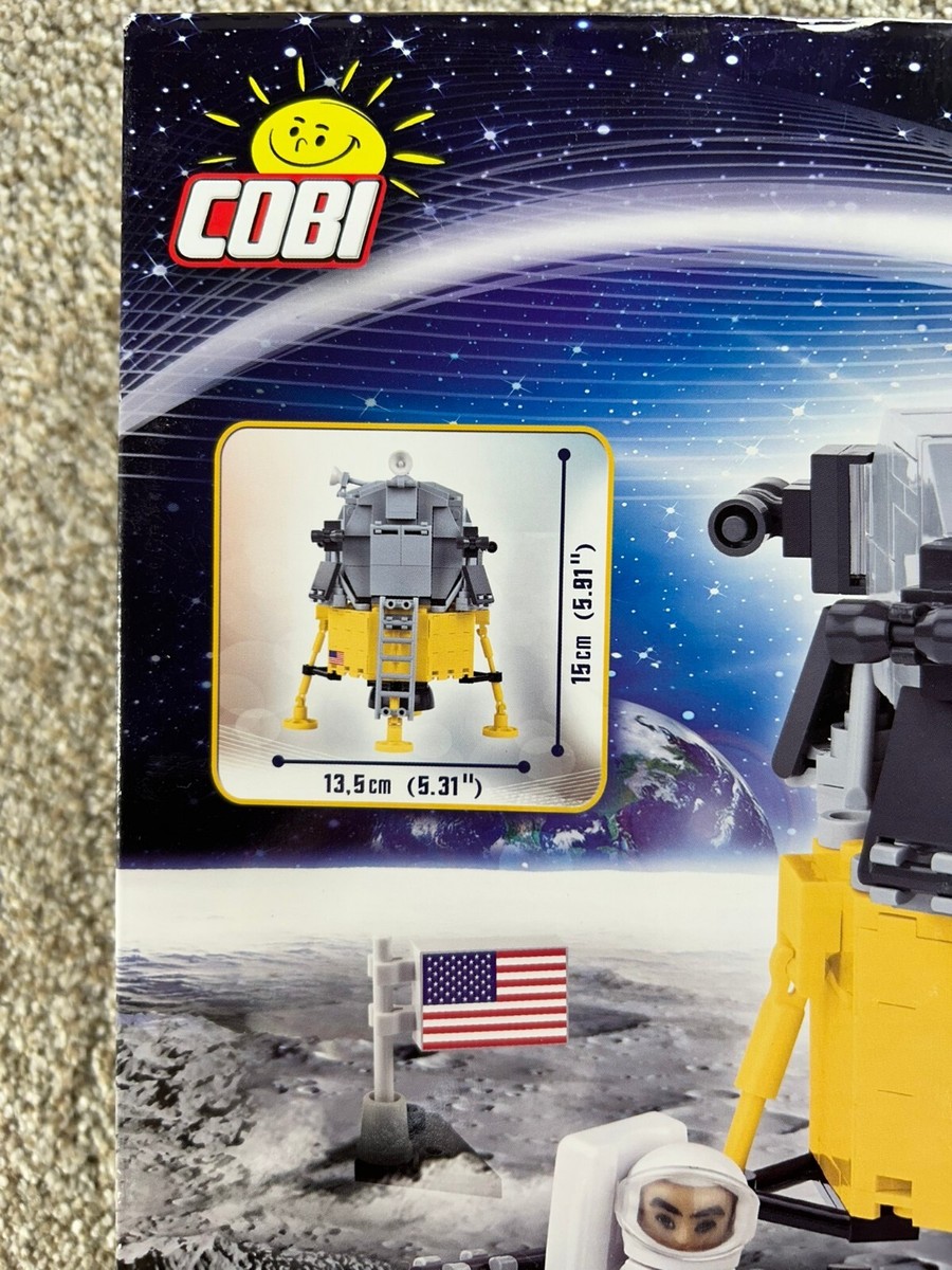 Cobi 21075 Modulo Lunare Apollo - Set Costruzioni In Mattoncini, Grigio/Giallo - Modello Storico NASA - 2
