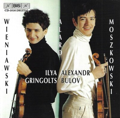 Etiudy-Kaprysy Op 18 for Two Violins by Ilya Gringolts & Alexandr Bulov (CD)