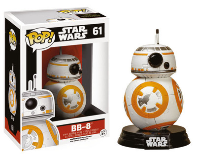 Star Wars Episode VII POP! Vinyl Bobble Head BB-8 Droid Figur Funko Nr. 61-