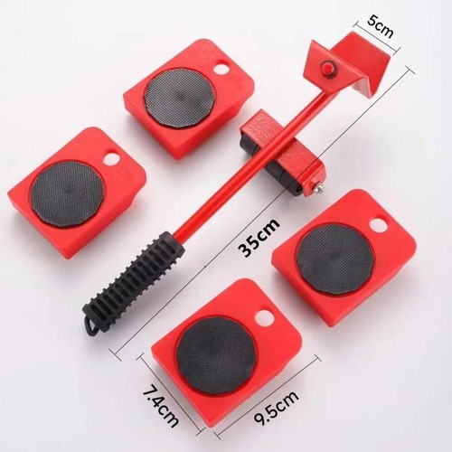 Multipurpose Furniture Mover Set – 2/4/5pcs Heavy Duty Rollers for Effortless Mo