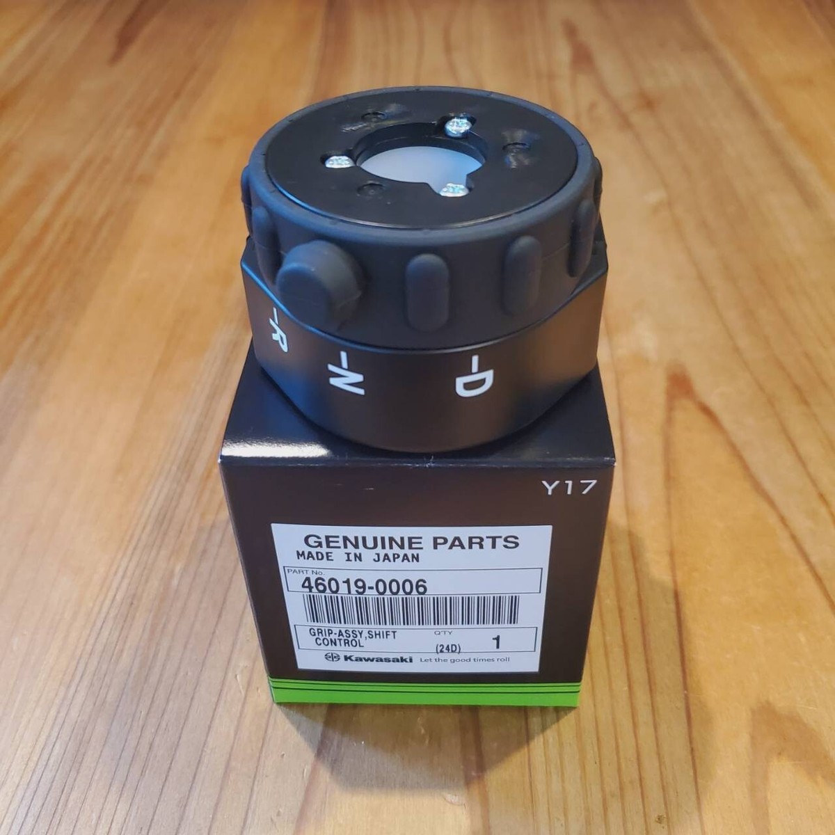 ぐずぐず KAWASAKI Genuine KFX700 Shift Control Grip Assembly 46019-0006 NEW