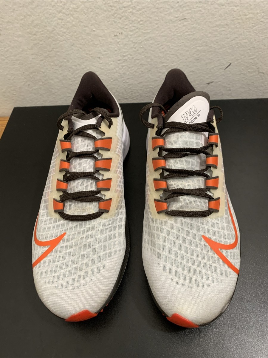 nike men's cleveland browns air zoom pegasus 36 running shoes