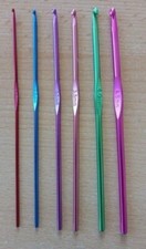 H&auml;kelnadeln Nadel 2,0 2,5 3,0 3,5 4 4,5 mm H&auml;keln f&uuml;r Amigurumi Basteln NEU