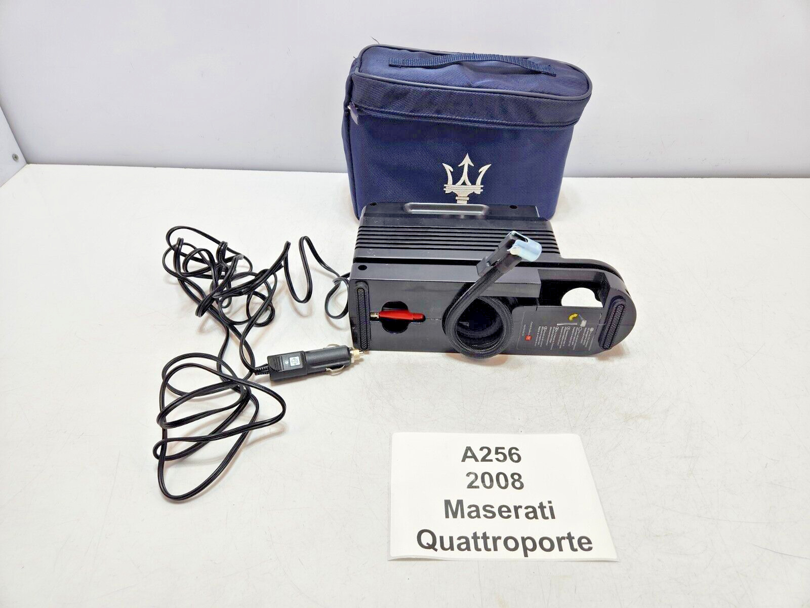 ✅ 03-12 OEM Maserati Quattroporte M139 Trunk Spare Tire Air Compressor