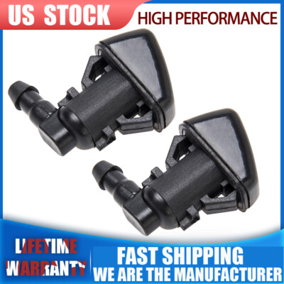 #ad #ad Windshield Washer Nozzle Wiper For Car Auto SUV Off Road Pickup MPV RV Vehicle $6.99