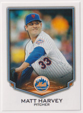 2016 Topps Stickers #240 Matt Harvey New York Mets