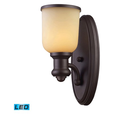 Spark & Spruce 24796-OBAL Talbot LED 5 inch Oiled Bronze Sconce Wall Light