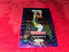 2024 WNBA MONOPOLY PRIZM PURPLE WAVE SP CARD #64 JORDAN HORSTON STORM