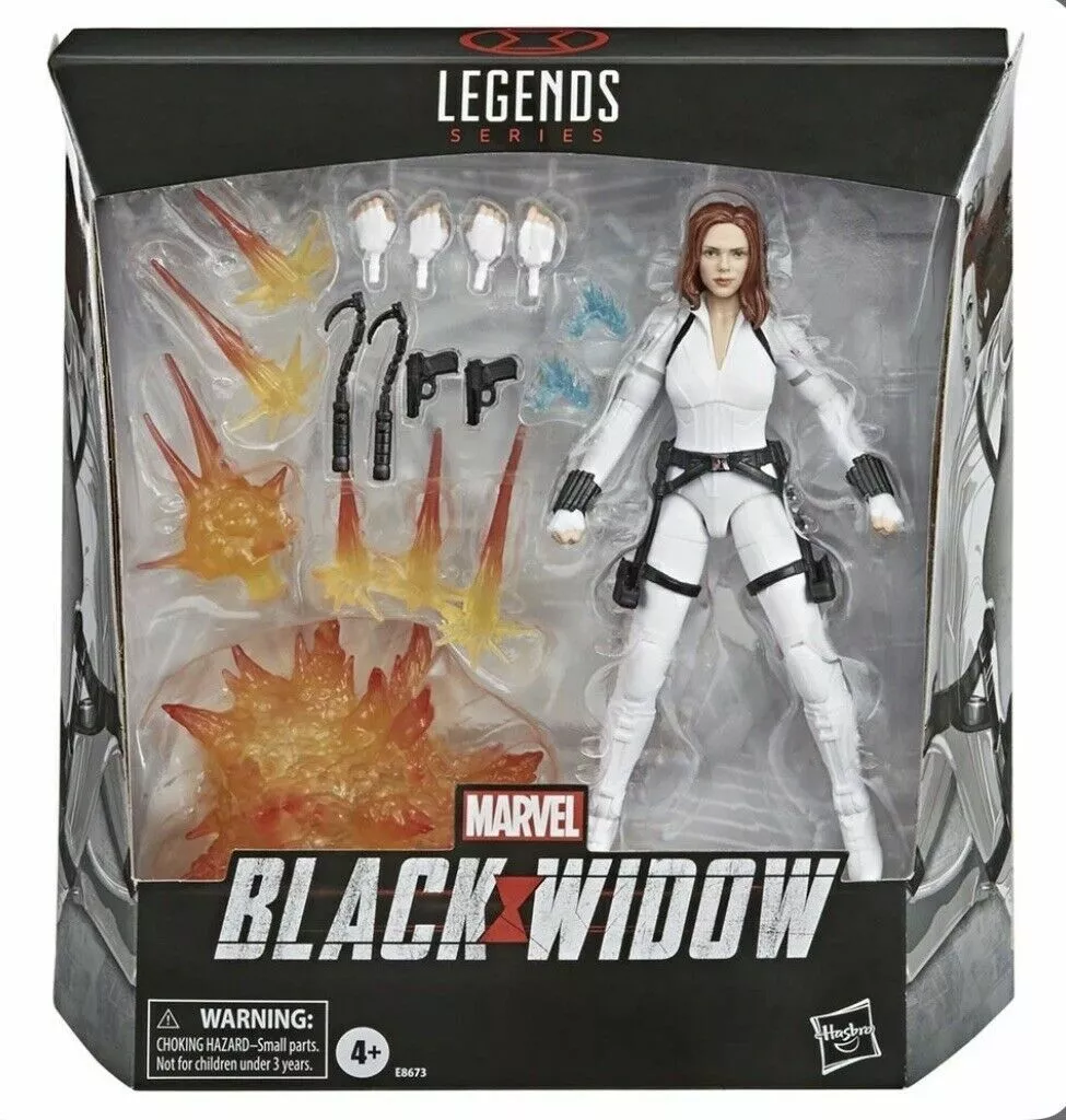 Marvel legends black widow action figure top