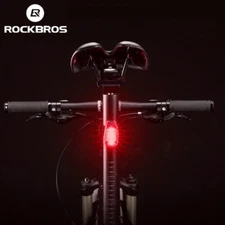 ROCKBROS Cycling Clip Taillight MTB Road Bike Light Night Safe Warning LED Light