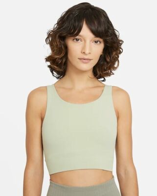 nike yoga luxe crop top