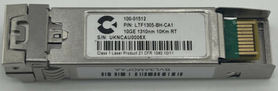 CALIX 100-01512 SFP+ 10G LR 1310NM 10KM RT TRANSCEIVER MODULE LTF1305-BH-CA1