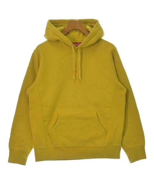 Sweat à capuche jaune Supreme S 2200481647086