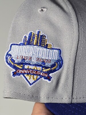 Casquette New Era 59FIFTY Los Angeles Dodgers Script 40 Ans – Taille 7 1/4