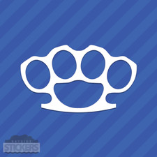 Brass Knuckles Vinyl Decal Sticker JDM