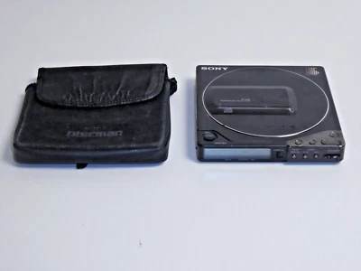 Sony D-250 Discman inkl. Tasche, teildefekt (spielt Discs mit großen Aussetzern) - Bild 1 von 4